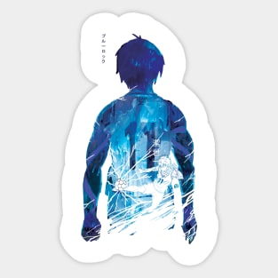 Direct Shot:Isagi Blue Lock Anime Sticker